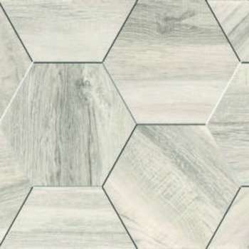 Плитка 50х20 см настенная 1.3 м² Керамин Миф, белый, геометрия