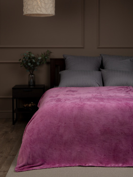 Плед 140*200см фланель однотонный сиреневый TF FNP LI2 Absolute *1 Плед 140*200см фланель однотонный сиреневый TF FNP LI2 Absolute *1