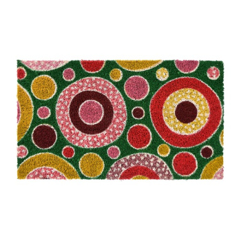 Коврик 35*60 см кокосовый ворс "Фейерверк" на ПВХ основе "VORTEX" (арт.24259) *1