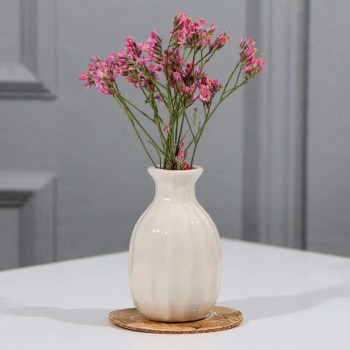 Набор ваза и подставка "Любви, счастья", 8 х 7 х 6 см 9177884