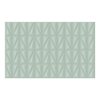 Плитка 40х25 см настенная 1.4 м² Шахтинская плитка Конфетти, зеленый, геометрия