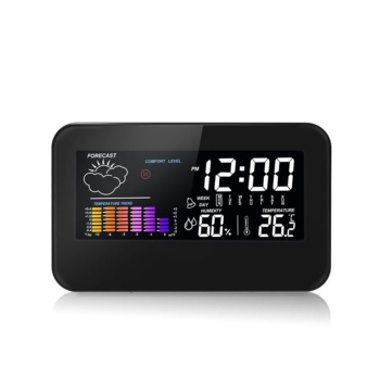 Часы электронные настольные: будильник, календарь, термометр, гигрометр, 15.5 х 9.5 см, 3ААА 9021074