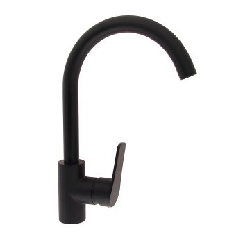 Смеситель для кухни Meal Milardo M01BLJ0M05 высокий излив, черный *1/10