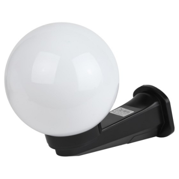 Светильник садово-парковый НБУ "Шар" Е27 настенный опаловый ЭРА Б0048074 *2/2