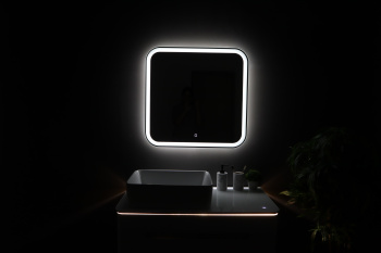 Зеркало МЗ Стив лайт 700х680 ( LED-подсветка, сенсорный выключатель) Зеркало МЗ Стив лайт 700х680 ( LED-подсветка, сенсорный выключатель)