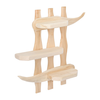 Полка "Бамбук" 54*50*9см, липа "Банные штучки" /2