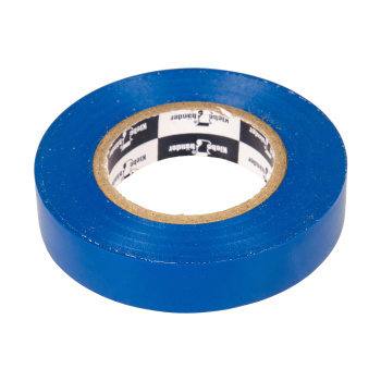 Изолента ПВХ "Klebebander" 15мм х 20м СИНЯЯ 505 *8/200
