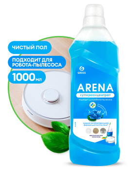 Чист.ср-во д/пола GRASS "Arena" с полирующим эффектом Водяная лилия 1л 125184 *12 Чист.ср-во д/пола GRASS "Arena" с полирующим эффектом Водяная лилия 1л 125184 *12