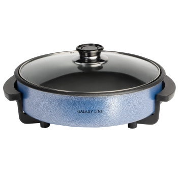 Электросковорода Galaxy LINE GL 2662 1700Вт, объем 1.5л, 280мм а/пригарное покрытие, ст.крышка *1/5*