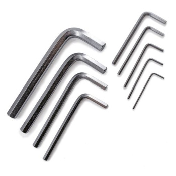 Набор ключей имбусовых  9 шт 1,5-10 мм короткие Cr-V сатин HEX арт.43-2-100 Ремоколор *1/10/40