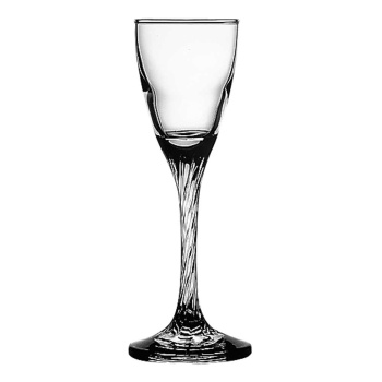 яяяНабор бокалов стекло Pasabahce "Твист" 6шт 55мл д/ликера  44612 (г.Бор) *1/8