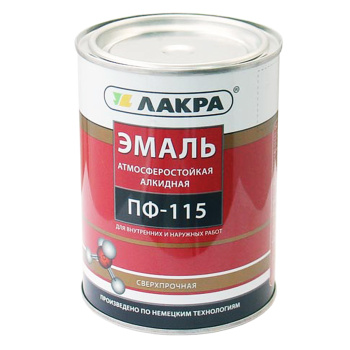 Эмаль Лакра ПФ-115, 1 кг, зеленая