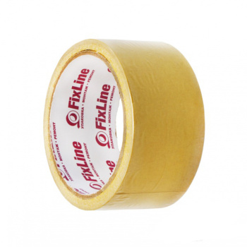 Лента клейкая двусторонняя на полипропилен. основе 48мм х 10м "FixLine" *1/36 Лента клейкая двусторонняя на полипропилен. основе 48мм х 10м "FixLine" *1/36