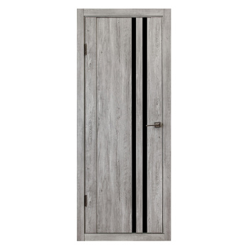 Дверное полотно глухое 2000х700х40 мм BROZEX-WOOD Estetica 303, санторини серый
