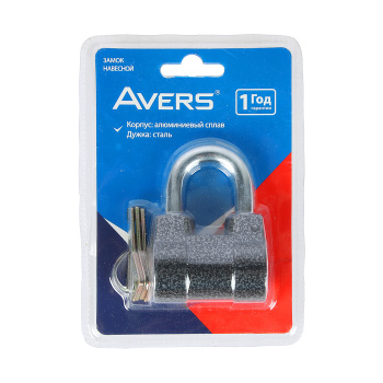 Замок навесной Avers PD-47 Бристер *1/6/60