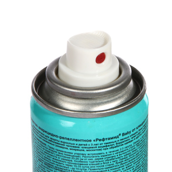 Аэрозоль 2в1 от клещей и комаров 100мл для детей от 3-х лет Рефтамид Baby арт.373108 (Сибиар) *15 Аэрозоль 2в1 от клещей и комаров 100мл для детей от 3-х лет Рефтамид Baby арт.373108 (Сибиар) *15