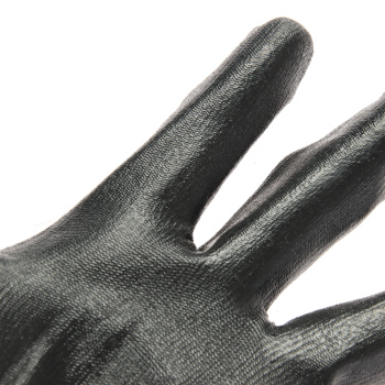 Перчатки ХБ с нитрил облив, 13кл 4нит графит  (арт.4577) Doloni
