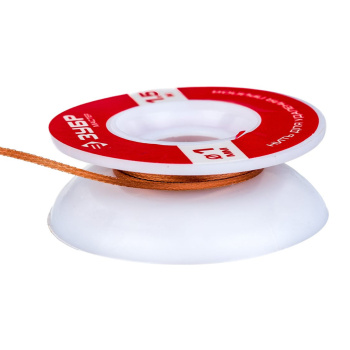 Нить ЗУБР "МАСТЕР" 55469-1, для удаления излишков припоя, 1 мм, 1,5 м 4824119