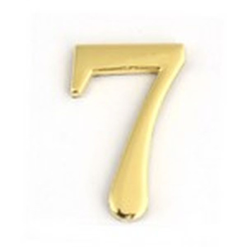 Номер квартирный самоклеющ. золото метал. №7 GР DN-01-7-Z-G АПЕКС *10/100/500