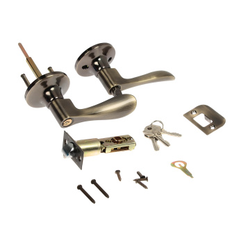 Защелка ФАЛЕВАЯ ключ/фиксатор БРОНЗА 8091-01 АВ Аvers *1/24