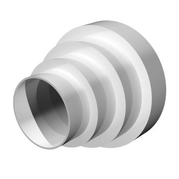 Соединитель воздуховодов универсальный Ø150/125//100/80мм ПУ15.12.10.8 Эковент *1/24