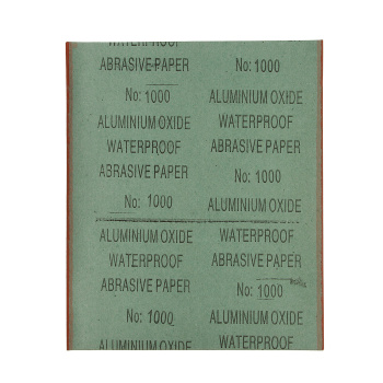 Наждачная бумага 230х280 мм, Р1000, водостойкая, бумажная, 10 шт.