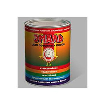 Эмаль для бетонных полов голубая 3 л Новбытхим *1/6/216