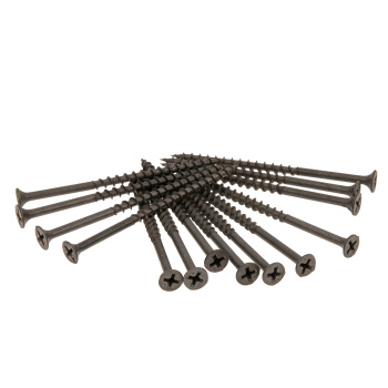 Саморезы по дереву 4.2х70 мм BROZEX, крупная резьба, фосфатированные, 70 шт.