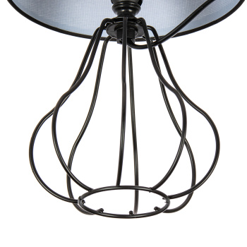 Лампа настольная 98697-0.7-01 (керамика+абажур)  *1