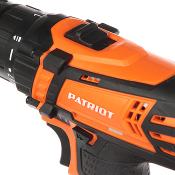 Дрель-шуруповерт 20В 2скор.0-350/0-1350об/мин 30Нм 2Ач 1ч 2аккум LI-ION BR201UES PATRIOT