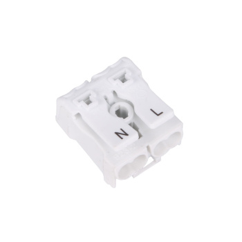 Клемма соединительная пружинная КСП2-L+N 16А с монтаж. ножками SBE-sc-2 *1/50