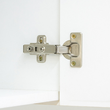 Шкаф навесной 800х300х290 мм BROZEX-WOOD Melissa, 3 ярус, белый / светло-бежевый