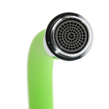 Излив для смесителя Рotato P68-4L гибкий силиконовый зеленый *1/40 Излив для смесителя Рotato P68-4L гибкий силиконовый зеленый *1/40