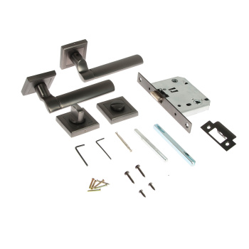 яяяКомплект для двери ГРАФИТ FZ SET 39L 170 BK GF Фабрика Замков *1/10 яяяКомплект для двери ГРАФИТ FZ SET 39L 170 BK GF Фабрика Замков *1/10