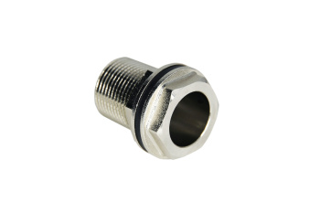 Штуцер (врезка) в бак (емкость) с прокладкой 3/4"(Ø20) латунь *1/10/50