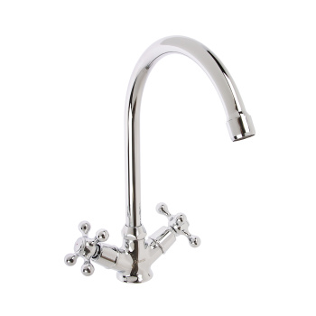 Смеситель для кухни Milardo Duplex DUPSB0JM05, высокий излив, двухвентильный