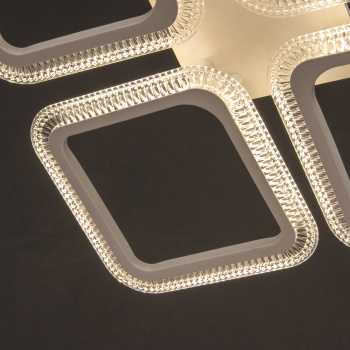 Люстра 09838-0.3-04 WH LED 3000-6200К ПДУ S=16м2  *1 Люстра 09838-0.3-04 WH LED 3000-6200К ПДУ S=16м2  *1