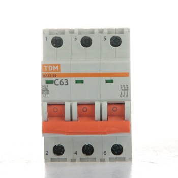 Авт.выкл. TDM ВА 47-29 63А/3П SQ0206-0115 *4/40