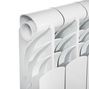 Радиатор алюминиевый 6 секций Royal Thermo Revolution, 500 мм, белый