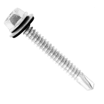 Саморезы кровельные BROZEX 6,3*51 цинк (1500шт) промтара к *1