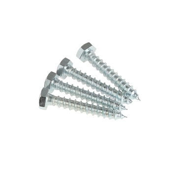 Шурупы по дереву BROZEX  8,0*50 шестигранник (4шт) *10/100