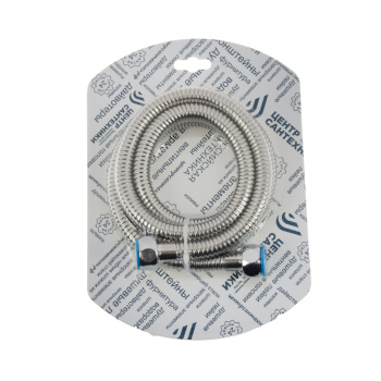 Шланг для душа Центр Сантехники Люкс ЦС-150, 1.5 м, нержавеющая сталь Шланг для душа Центр Сантехники Люкс ЦС-150, 1.5 м, нержавеющая сталь