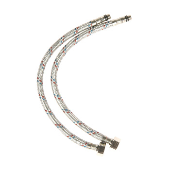 Смеситель для умывальника Potato P1073, короткий излив, двухвентильный Смеситель для умывальника Potato P1073, короткий излив, двухвентильный