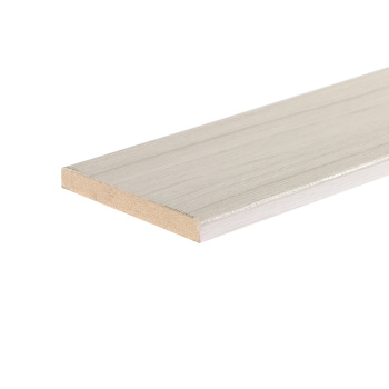 Наличник ПВХ плоский САНДАЛ СВЕТЛЫЙ 70*2150мм Двери ГУД *10