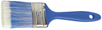 Кисть плоская  КФ-1,5 "Лазурит" (арт.0101205/0111422)  38мм пласт.ручк.искусст.щетина *12/720