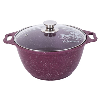 Кастрюля алюм. литая а/приг. Kukmara "Trendy style" Mystery 3,0л Ст.кр. к31tsm *1/3