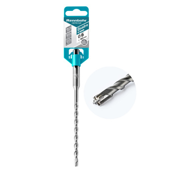 Бур по бетону  8*160мм SDS-plus 4 грани (510816) Quadro Rennbohr *1/25/200