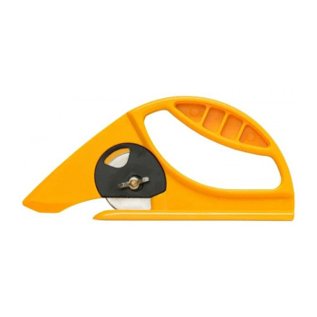 Нож строительный для напольных покрытий корпус пластик, лезвие диск, 45 мм (0590-414500) HARDY *1