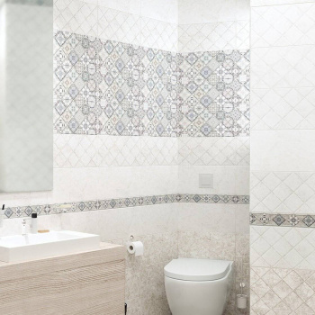 Плитка 50х24.9 см настенная 1.37 м² Alma Ceramica Trevis, белый