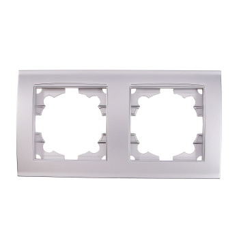 Рамка Бриллиант 2-м горизонт. серебро UNIVersal 7949711 *10400